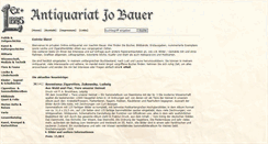 Desktop Screenshot of antiquariat-bauer.de
