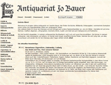 Tablet Screenshot of antiquariat-bauer.de